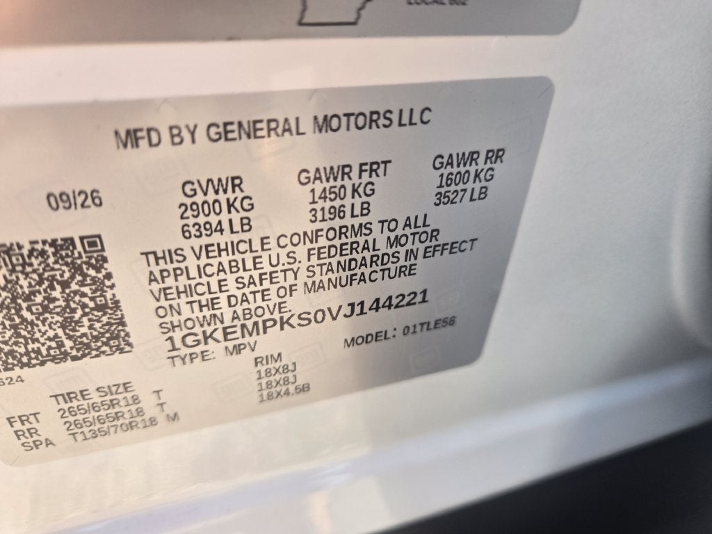 2027 GMC Acadia AT4