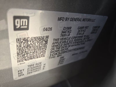 2026 GMC Yukon Elevation