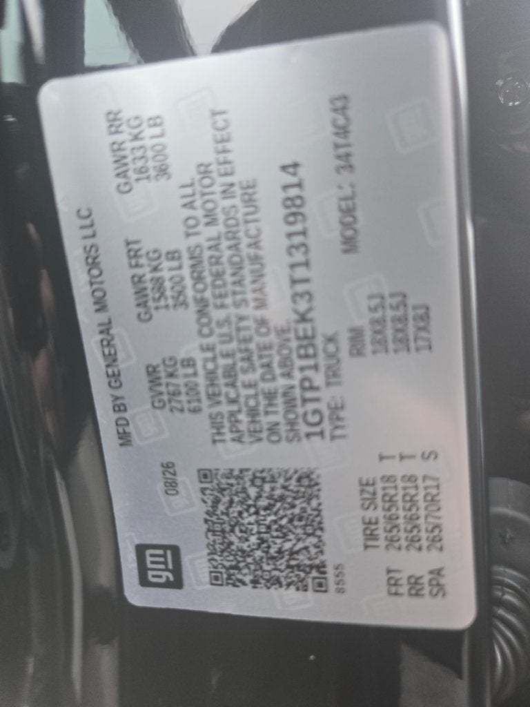 2026 GMC Canyon Elevation