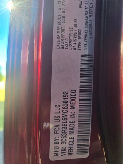 2021 RAM 3500 Laramie