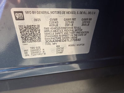2026 Chevrolet Equinox LT