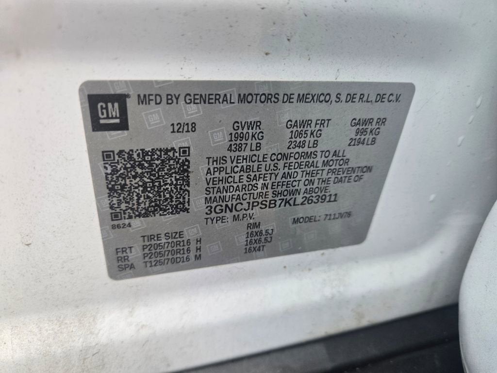 2019 Chevrolet Trax LT