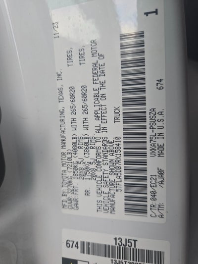 2024 Toyota Tundra 4WD SR5