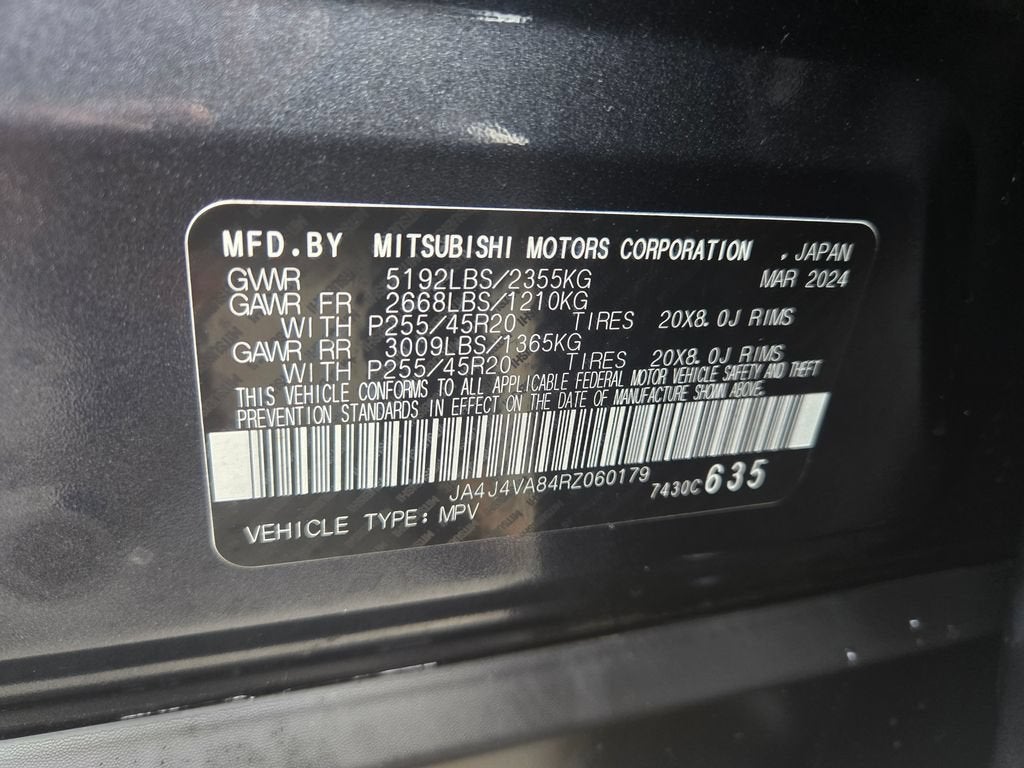 2024 Mitsubishi Outlander SE