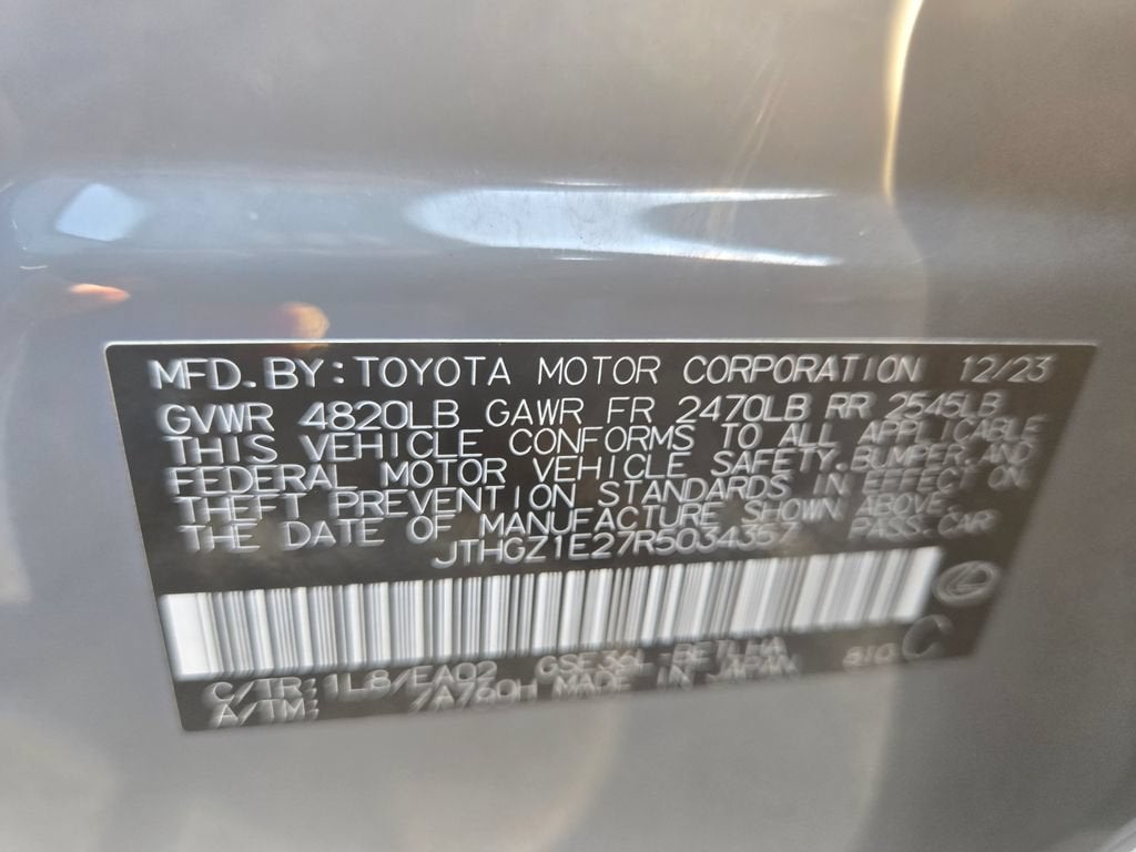2024 Lexus IS IS 350 F SPORT Design