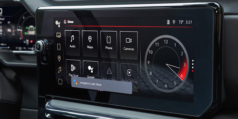 2026 GMC Sierra 1500 Elevation touchscreen and driver display in Winchester, TN